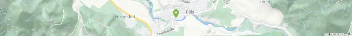 Kartendarstellung des Standorts für Pölstal Apotheke in 8761 Pöls
